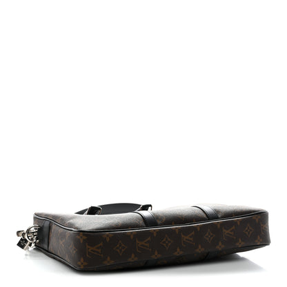 Louis Vuitton Monogram Macassar Porte-Documents Voyage PM 4 of 9