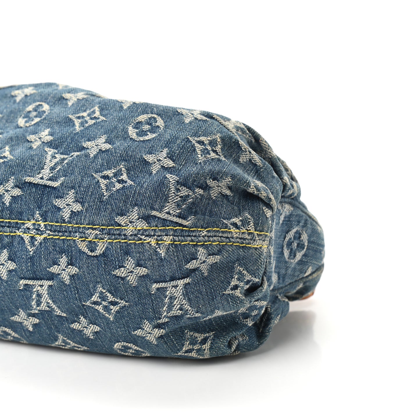 Monogram Denim Pleaty Blue