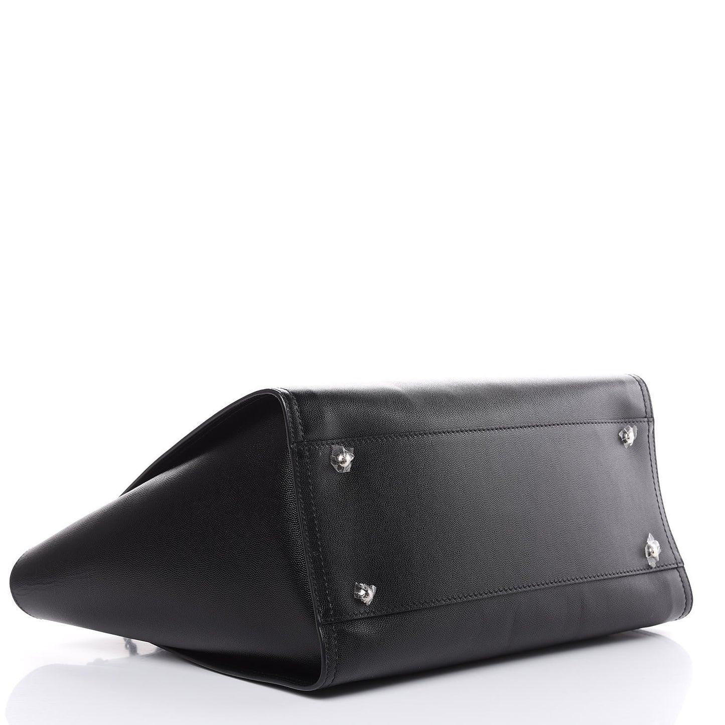 Caviar Large Studded Deauville Tote Black