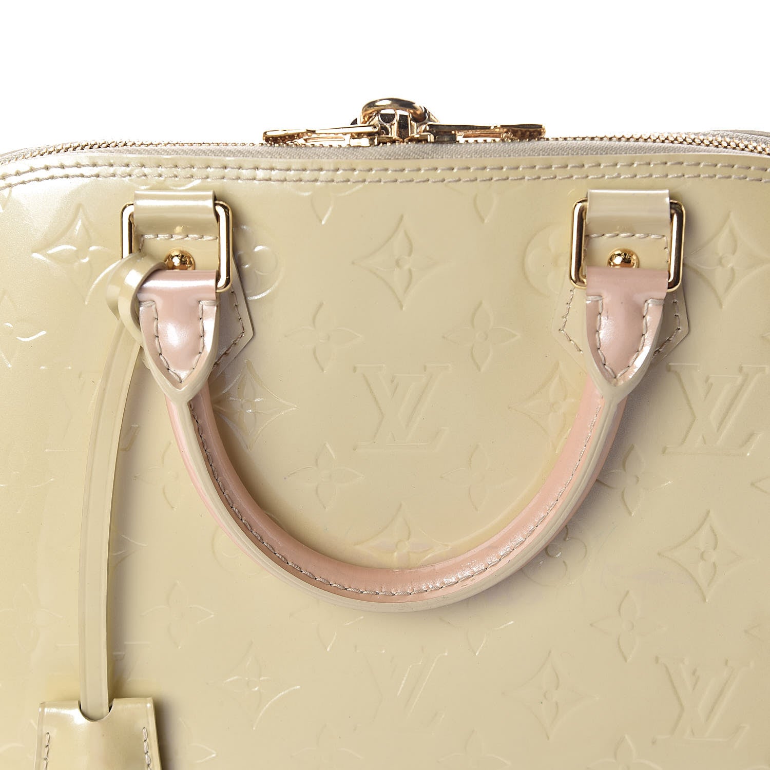 Louis Vuitton Vernis Alma PM Blanc Corail 8 of 16