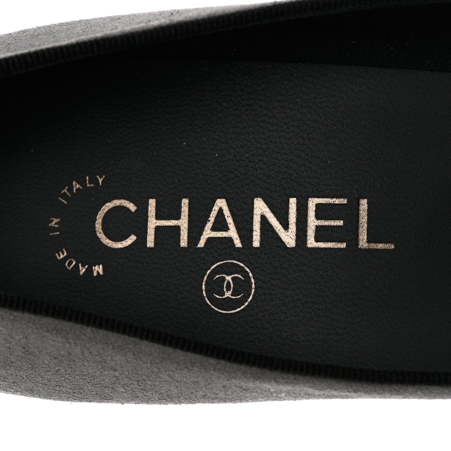 Suede Cap Toe Pumps 40 Grey Black