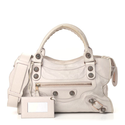 Balenciaga Agneau Giant 21 Rose Gold Hardware City Nacre 1 of 19
