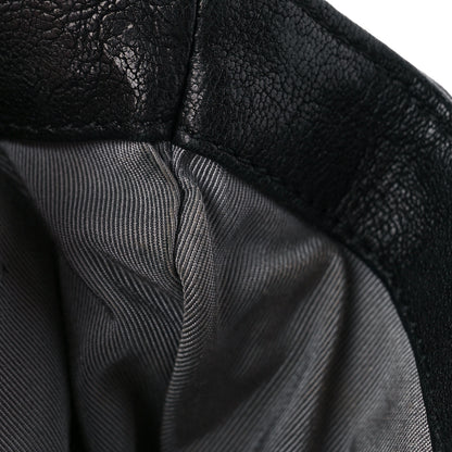 Chanel Washed Lambskin Quilted Mini Chain Around Messenger Black 11 of 11