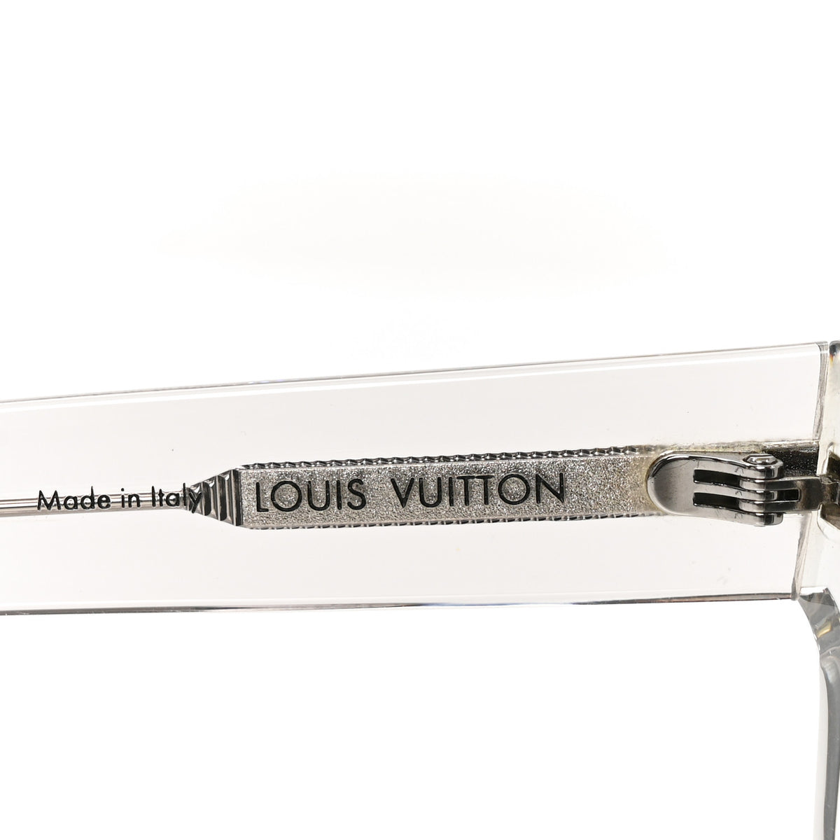 Acetate Escape Square Sunglasses Z1498E Transparent