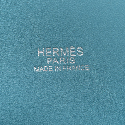 Hermes Taurillon Clemence Bolide 31 Blue Jean 6 of 13