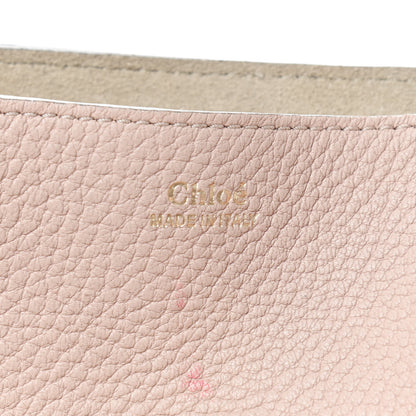 Chloe Grained Lambskin Drew Shoulder Bag Cement Pink 7 of 10