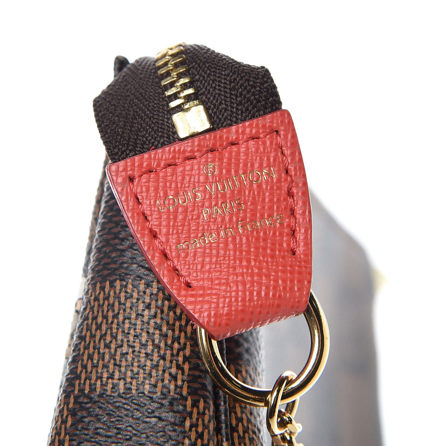 Damier Ebene 2015 Christmas Animation Mini Pochette Accessories
