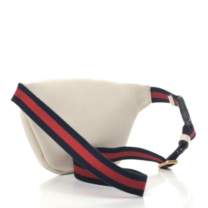 Gucci Grained Calfskin Small Logo Belt Bag White 2 of 4