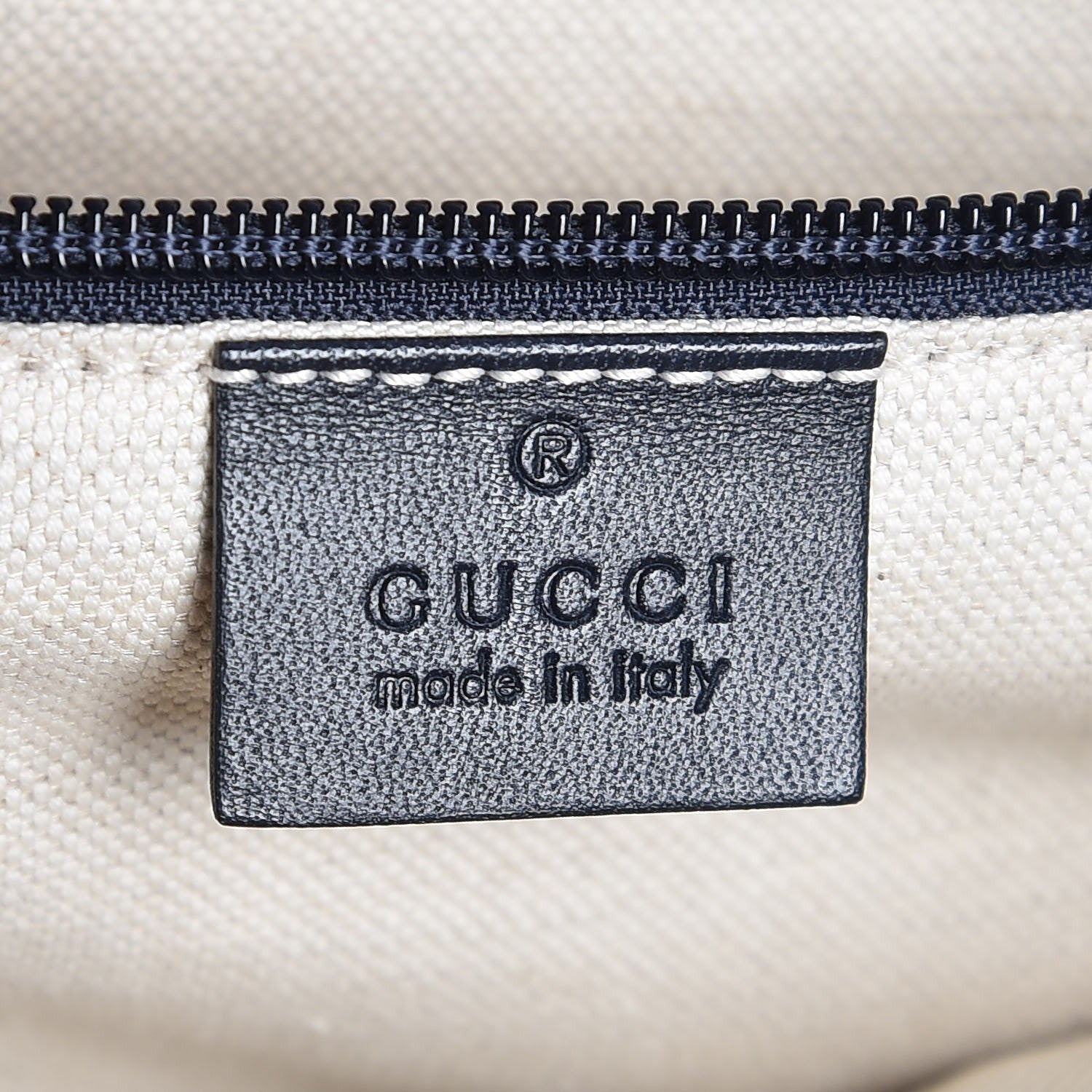Gucci GG Plus Monogram Medium Travel Bag Navy 7 of 8