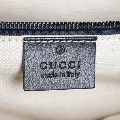 Gucci GG Plus Monogram Medium Travel Bag Navy 7 of 8