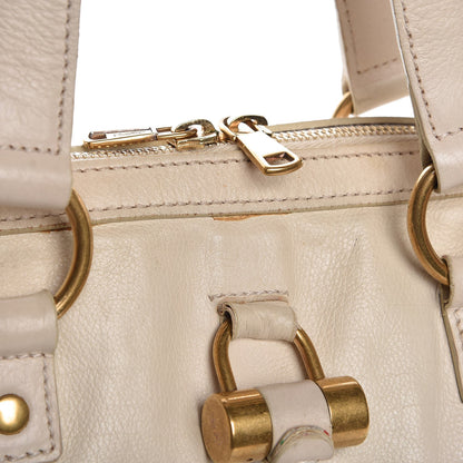 Saint Laurent Calfskin Oversized Muse Ivory 17 of 23