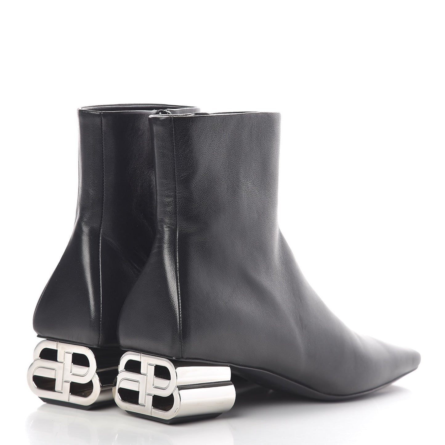 Sheepskin Typo Ankle Booties 39 Black