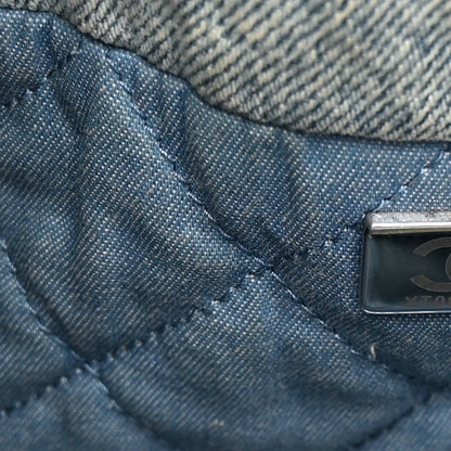 Chanel Denim Quilted Small Chanel 22 Blue 7 of 11