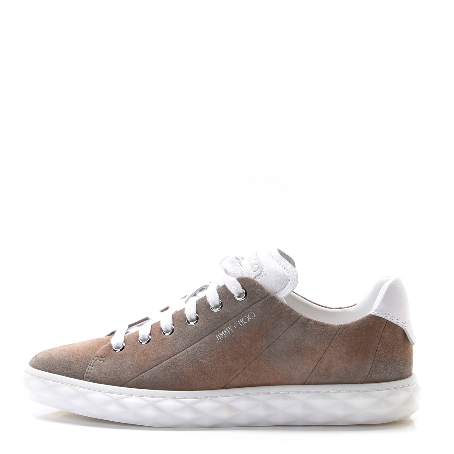 Suede Diamond Sneaker 37 Mocha