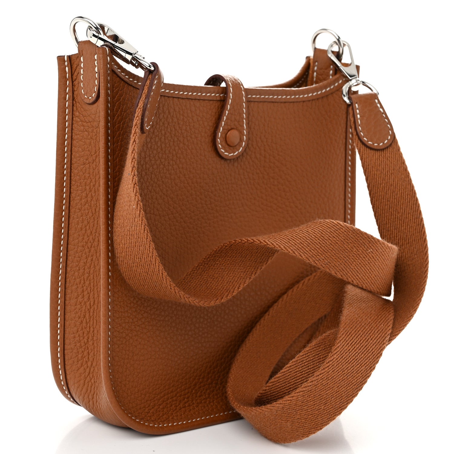 Hermes Taurillon Clemence Evelyne TPM Gold 3 of 11