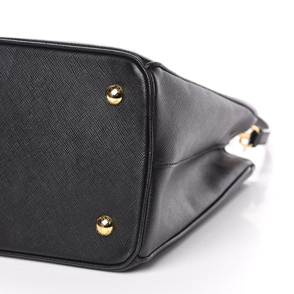 Prada Saffiano Lux Small Tote Black 9 of 9