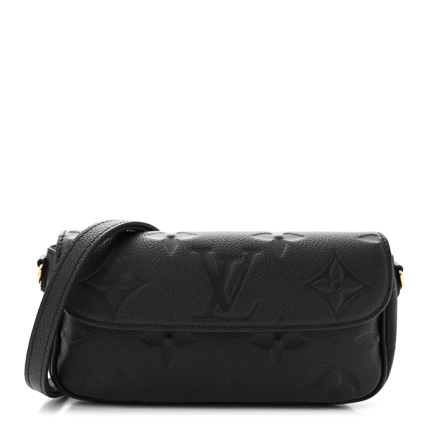 Louis Vuitton Empreinte Monogram Giant Ivy Wallet On Chain Black 1 of 9