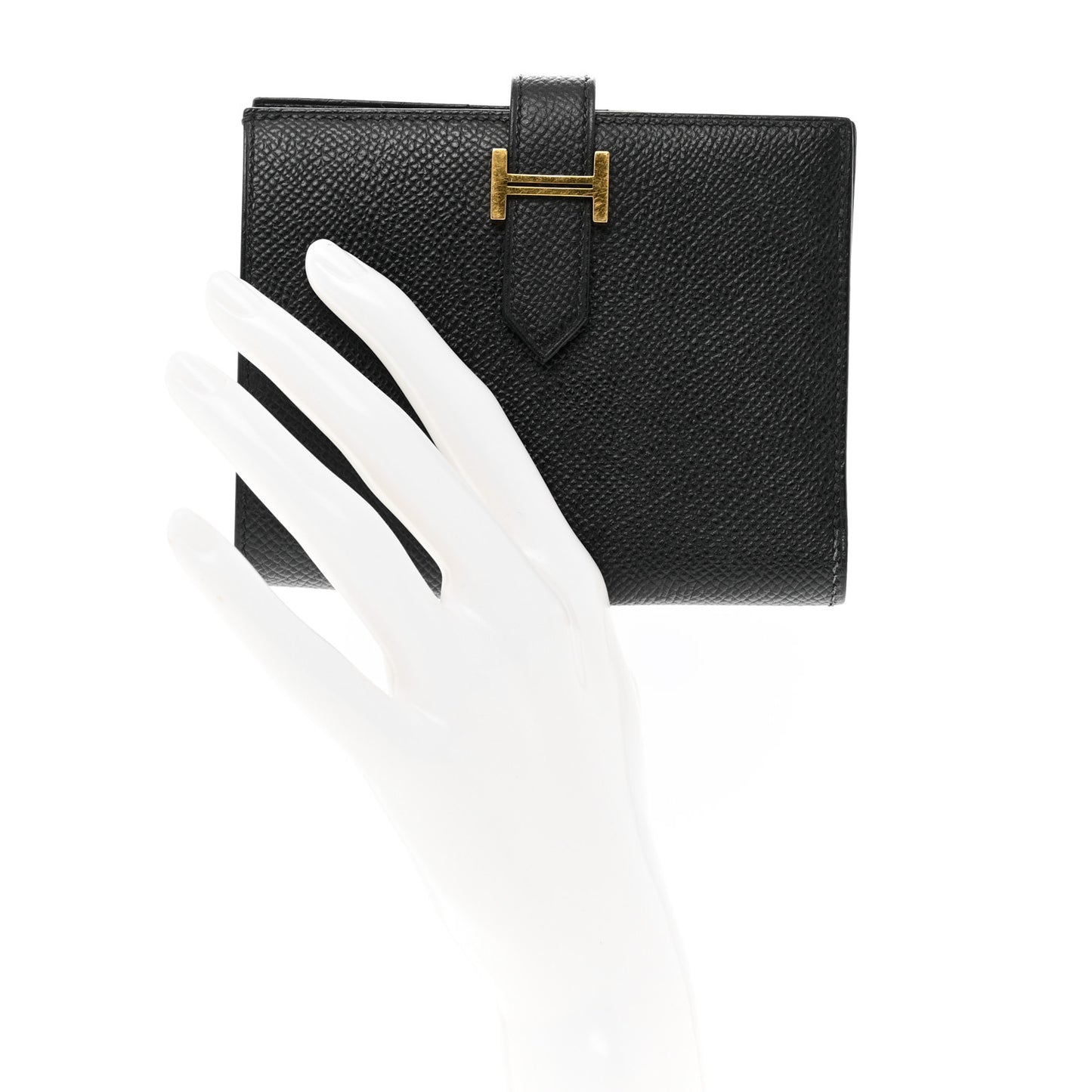 Epsom Bearn Compact Wallet Black