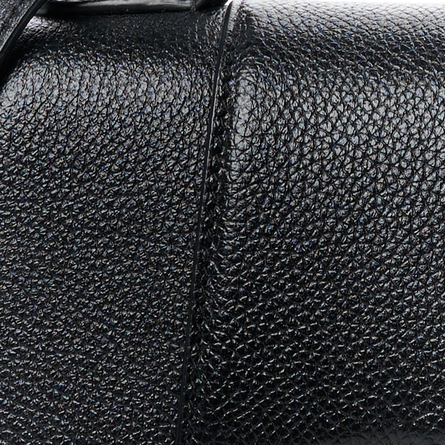 Balenciaga Grained Calfskin Hourglass Top Handle Bag XS Black 8 of 10