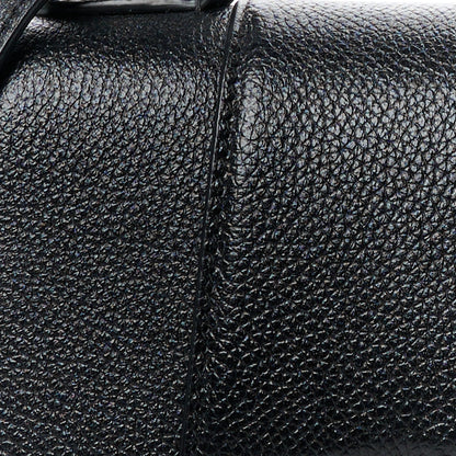 Balenciaga Grained Calfskin Hourglass Top Handle Bag XS Black 8 of 10