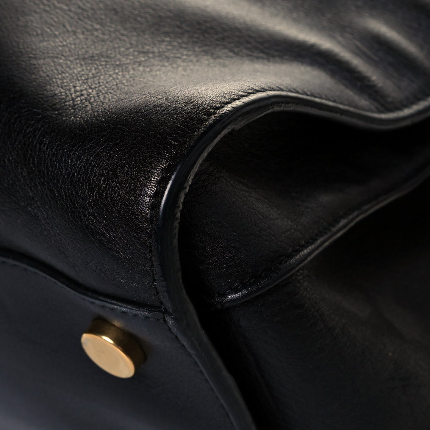 Calfskin Large Sac De Jour Carryall Black