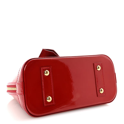 Louis Vuitton Vernis Alma BB Pomme D'Amour 4 of 9