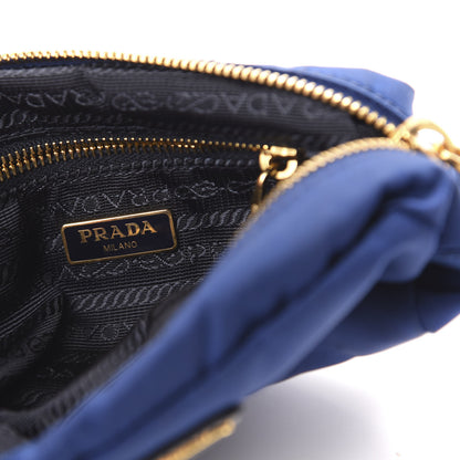 Prada Tessuto Nylon Vela Cosmetic Pouch Bleuette 8 of 9