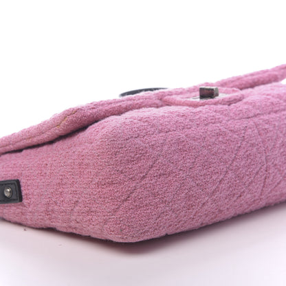Chanel Tweed Reissue XL Maxi Jumbo Flap Pink 10 of 12