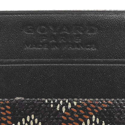 Goyard Goyardine Saint Sulpice Card Holder Black 6 of 9