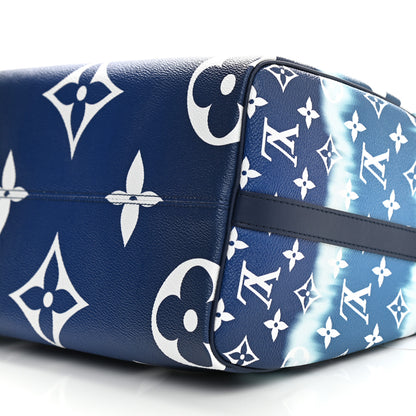 Louis Vuitton Monogram Escale Speedy Bandouliere 30 Blue 9 of 9