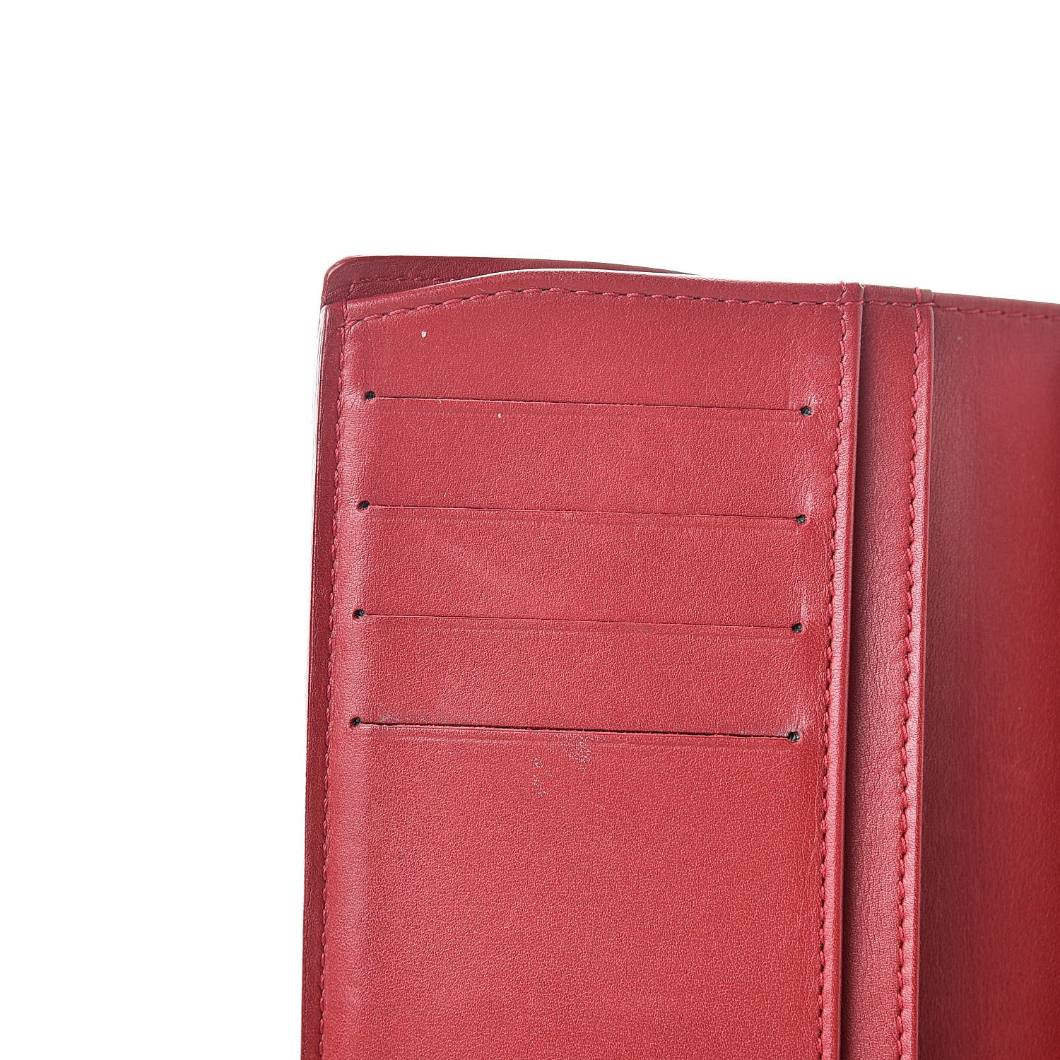 Louis Vuitton Vernis French Purse Wallet Pomme d'Amour 8 of 11
