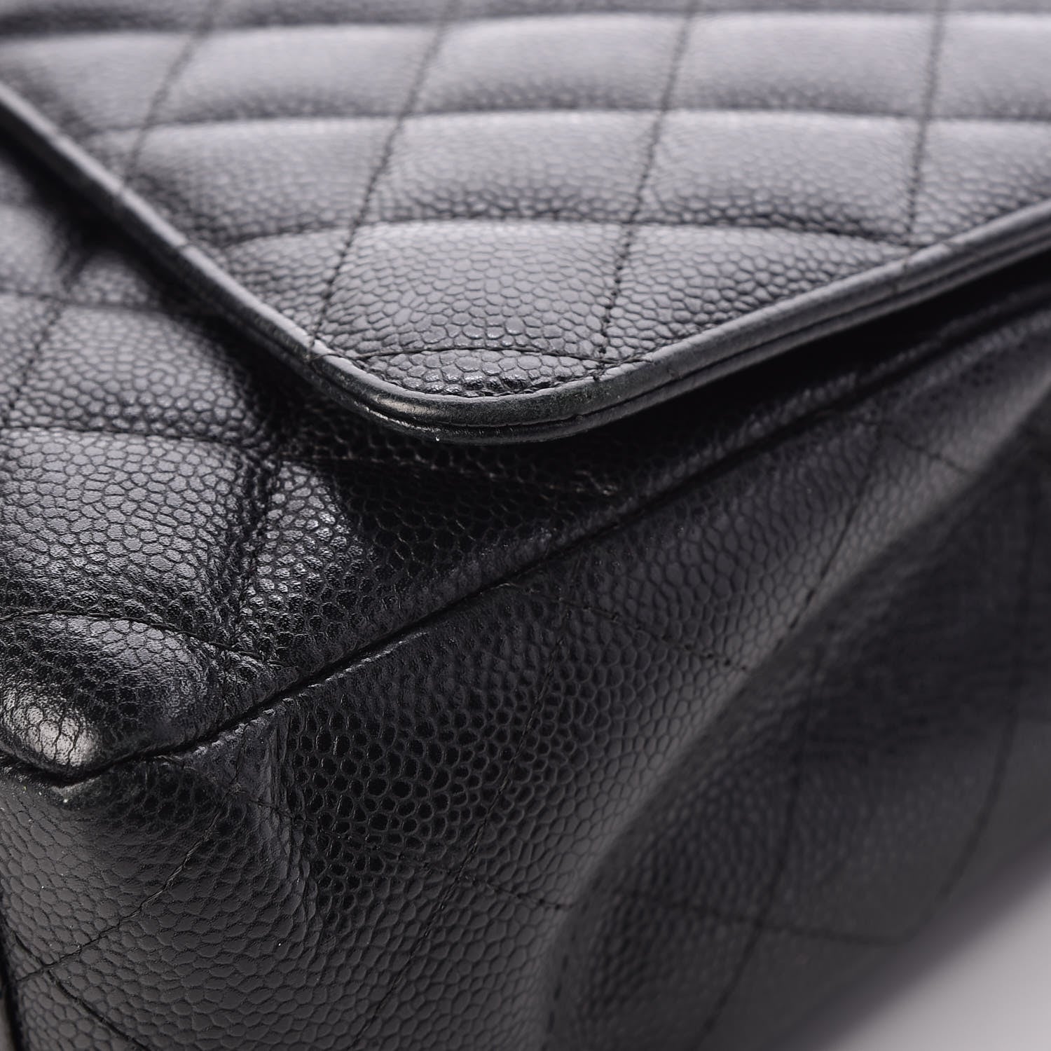 Chanel Caviar Quilted Maxi Double Flap Black 13 of 19