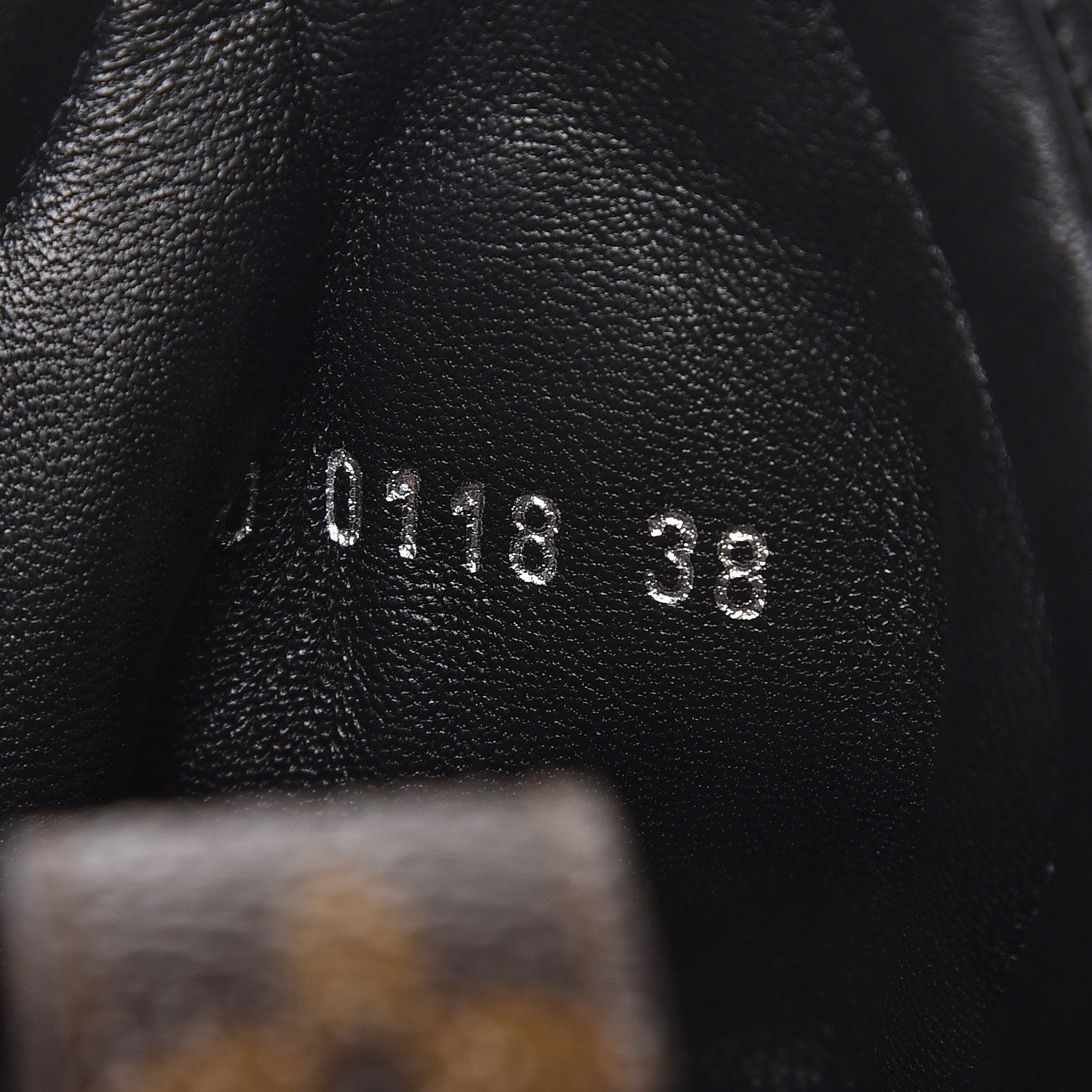 Louis Vuitton Calfskin Patent Monogram LV Archlight Sneakers 38 Black 6 of 9