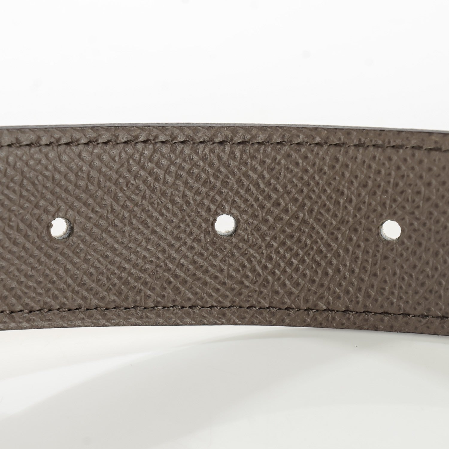 Hermes Epsom Swift 32mm Belt Strap Etain Craie 3 of 5