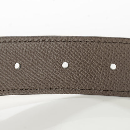 Hermes Epsom Swift 32mm Belt Strap Etain Craie 3 of 5