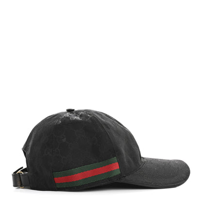 Gucci Monogram Web Baseball Hat L Black 5 of 12