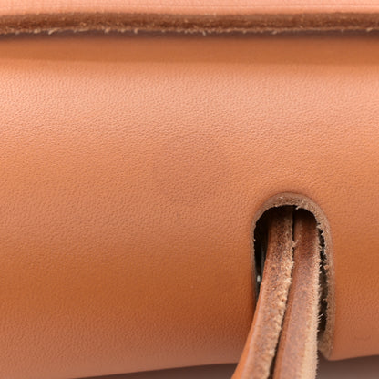Hermes Toile Vache Calfskin Herbag 30 PM Natural 11 of 12