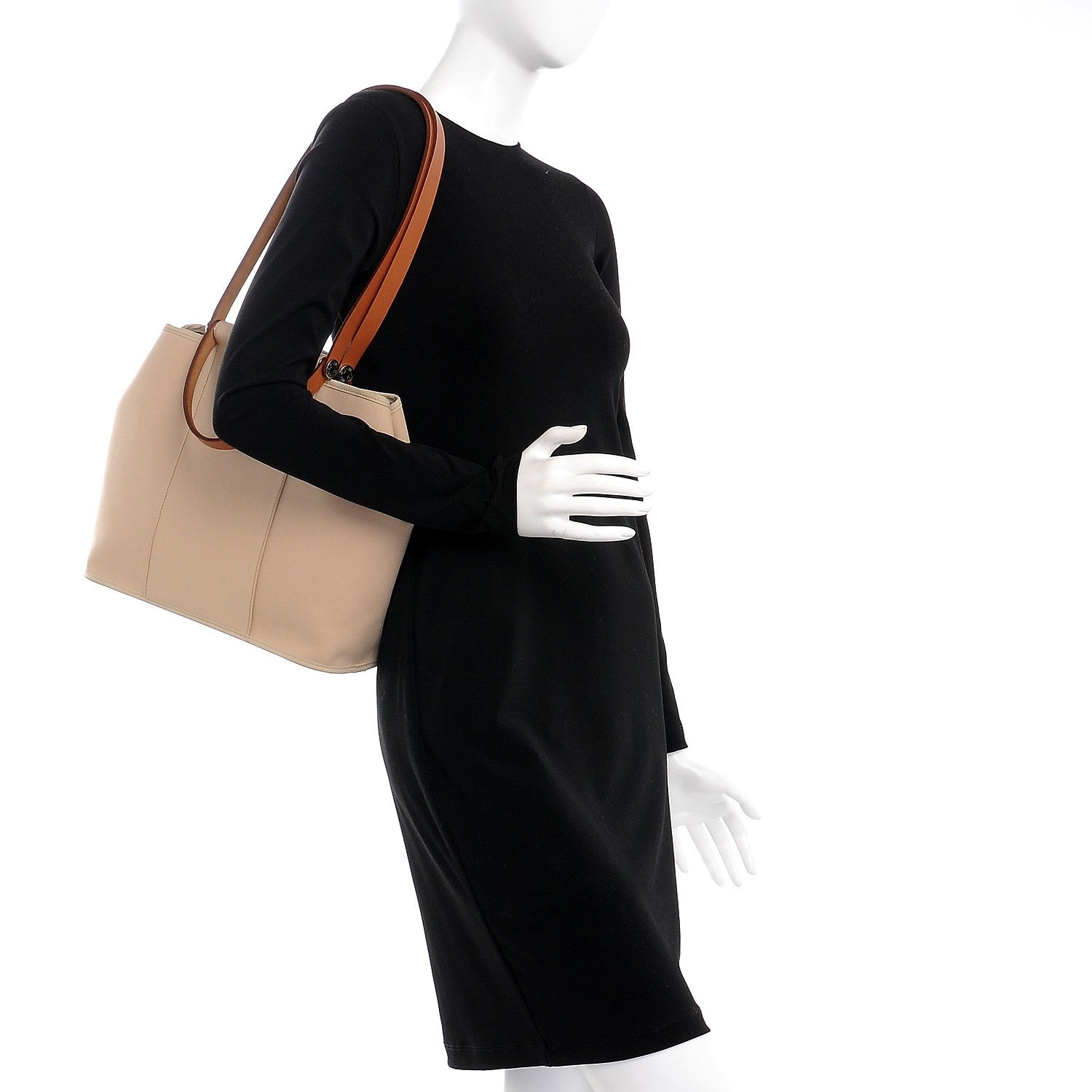Hermes Toile Cabag 32 PM Natural 2 of 16