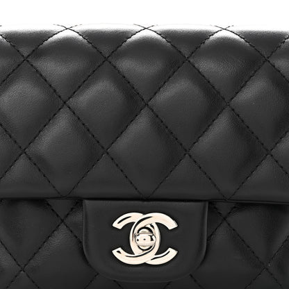 Chanel Calfskin Quilted CC Uniform Flap Belt Bag Black 10 of 10
