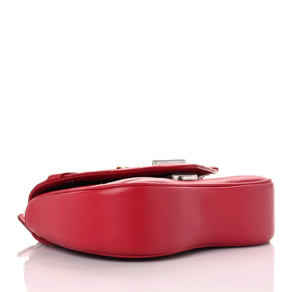 Louis Vuitton Calfskin Love Lock New Wave Chain PM Red 4 of 10