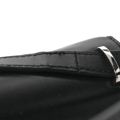 The Row Polished Saddle Calfskin Sofia 8.75 Shoulder Bag Black 12 of 13