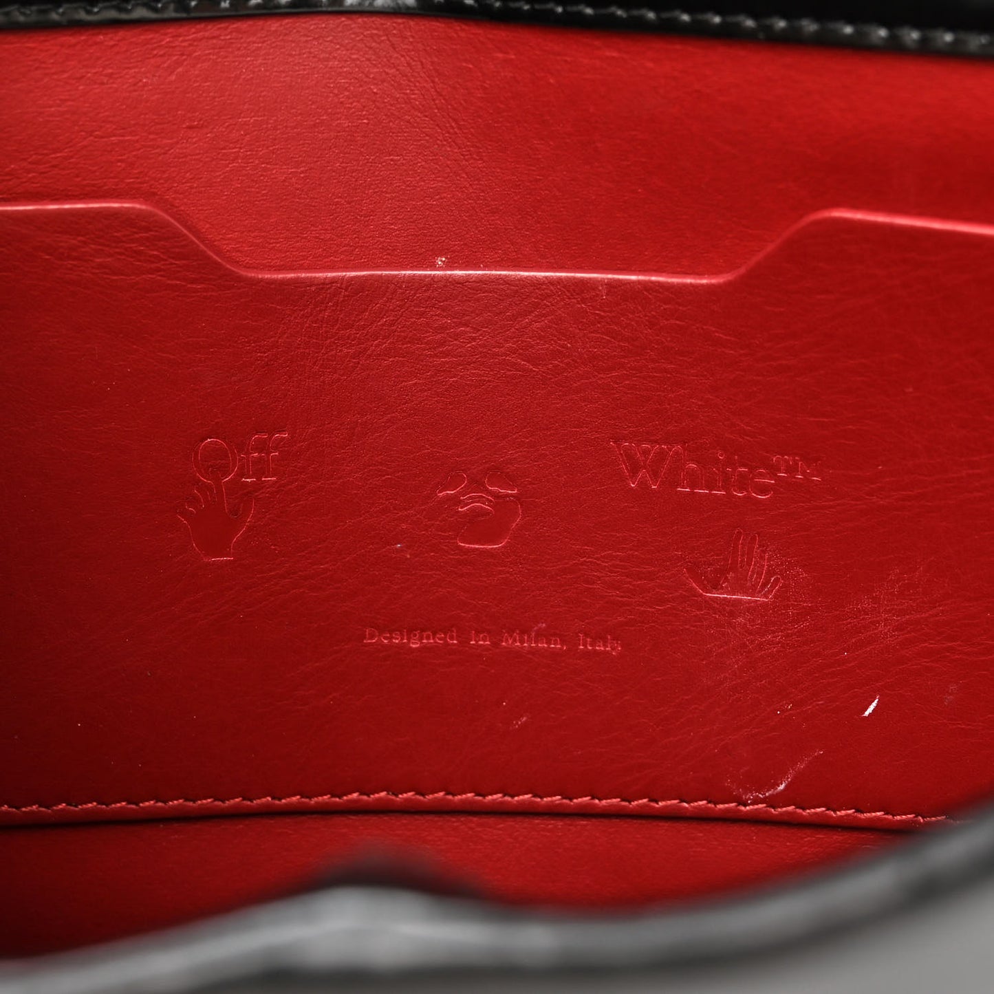 Calfskin Jitney 1.0 Not For Sale Shoulder Bag Black