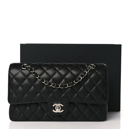 Chanel Caviar Quilted Medium Double Flap Black 10 of 10