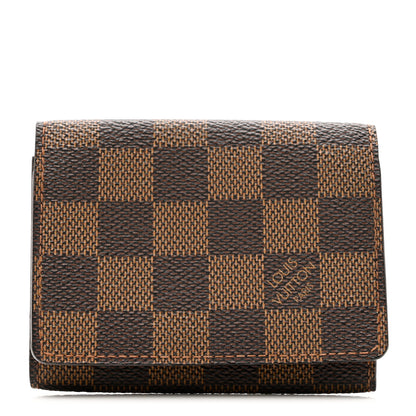 Louis Vuitton Damier Ebene Business Card Holder 1 of 9