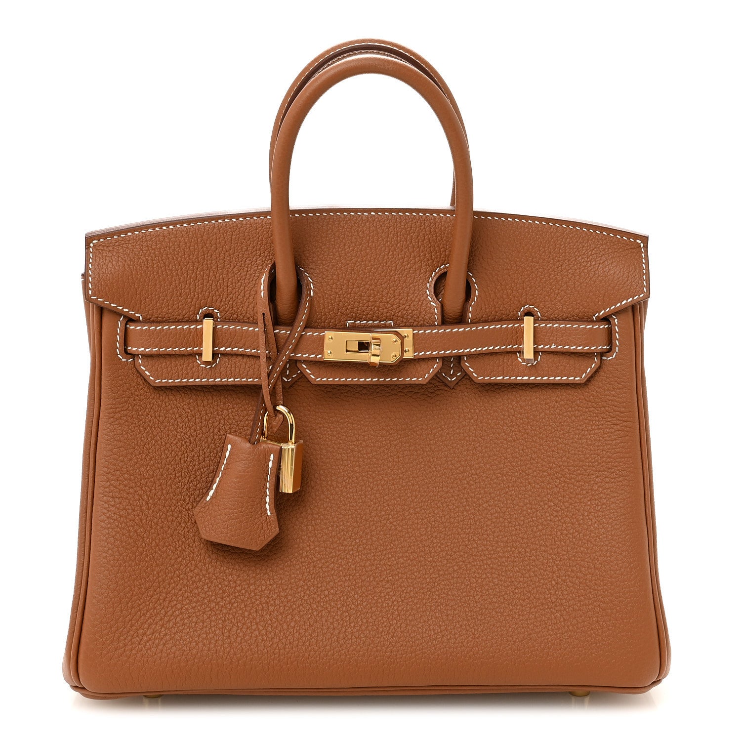 Hermes Togo Birkin 25 Gold 1 of 10