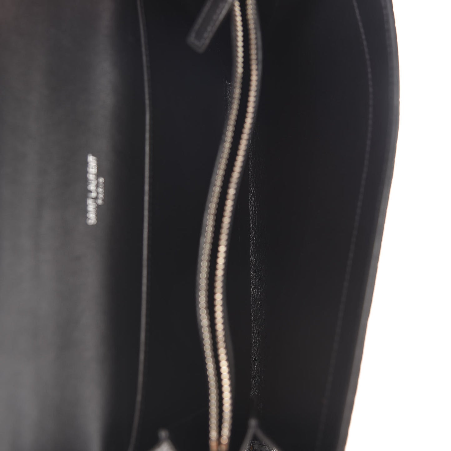 Calfskin Crocodile Embossed Monogram Uptown Crossbody Black