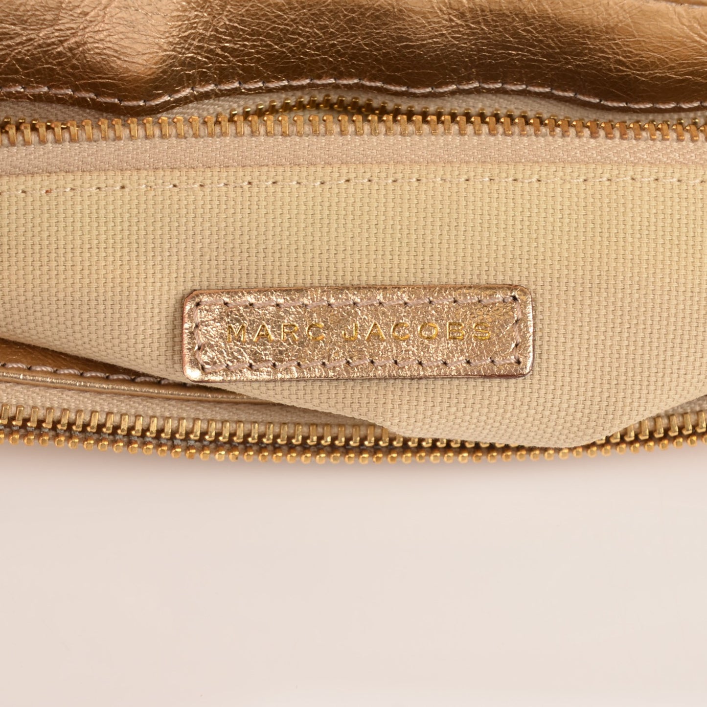 Metallic Lambskin Quilted The Large Single Bow Flap Gold