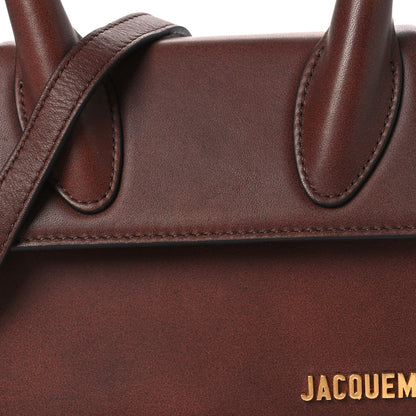 Jacquemus Smooth Calfskin Le Chiquito Moyen Dark Brown 7 of 9