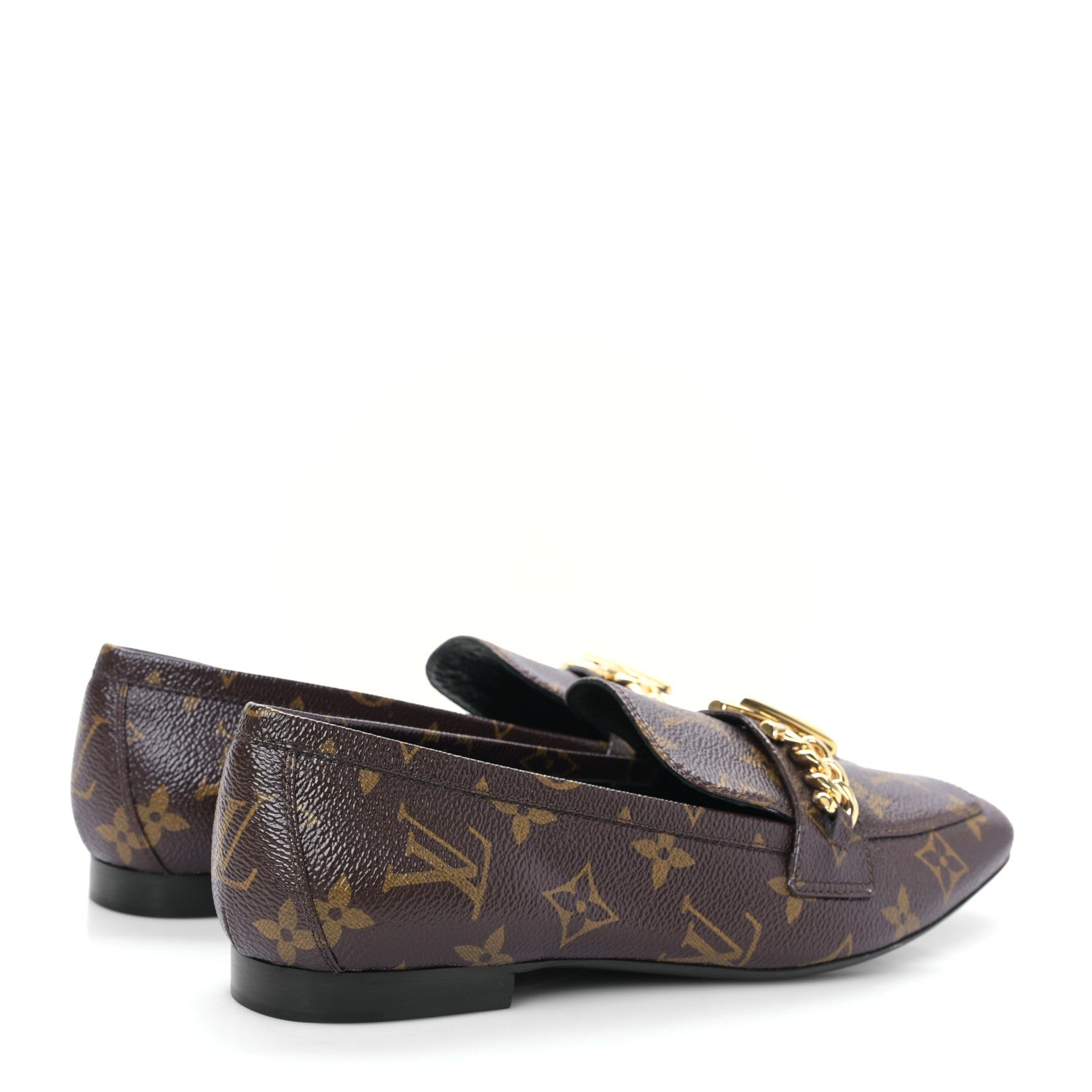 Louis Vuitton Monogram Upper Case Flat Loafer 38 4 of 8