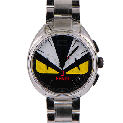 Fendi Stainless Steel 40mm Momento Monster Chronograph Quartz Watch 1 of 10
